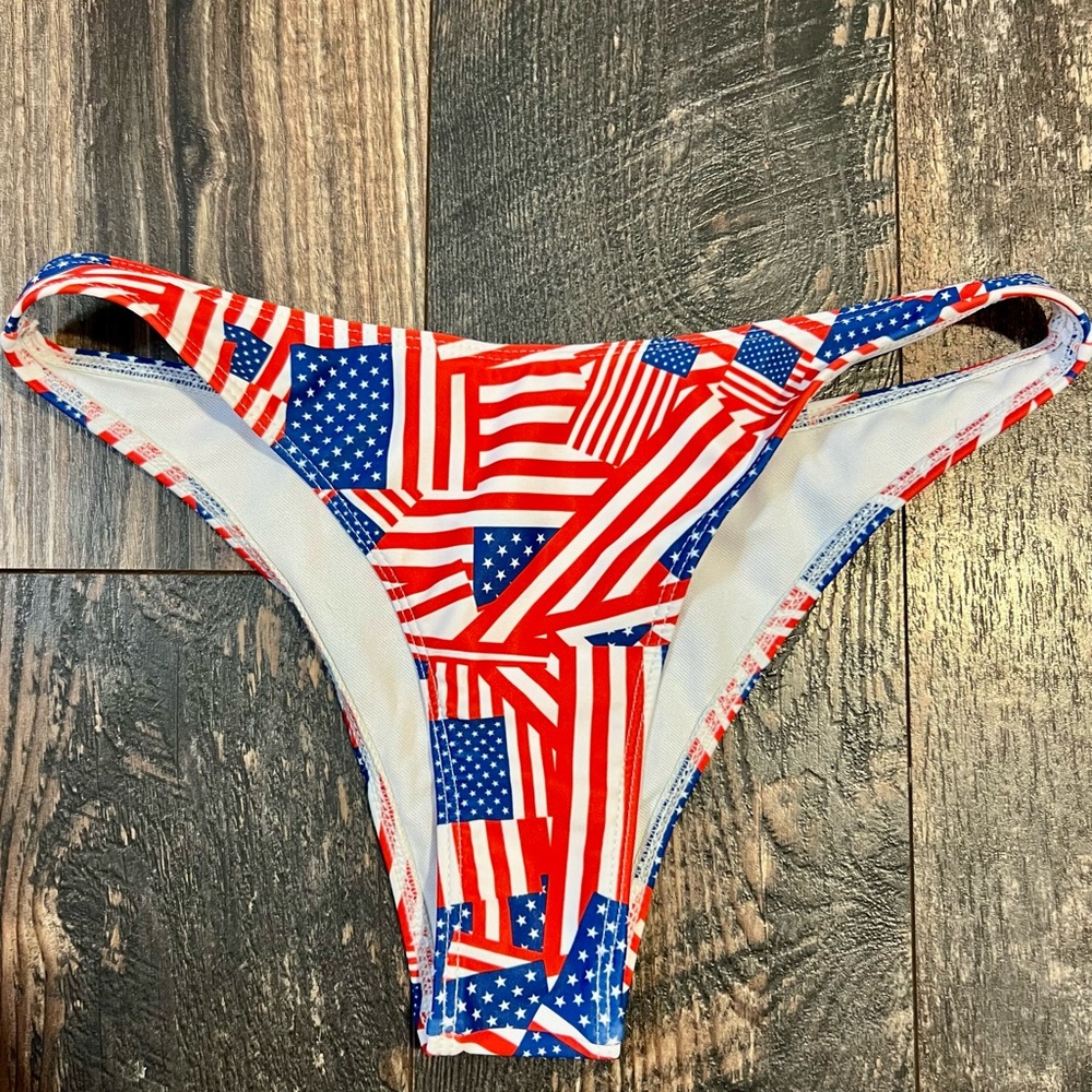 American Flag Bikini Bottom
